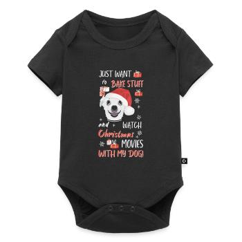 Chihuahua Merry Christmas - Baby Premium short-sleeve bodysuit - black - Front