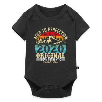 Aged to perfection 2020 Original - Baby Premium short-sleeve bodysuit - black - Front