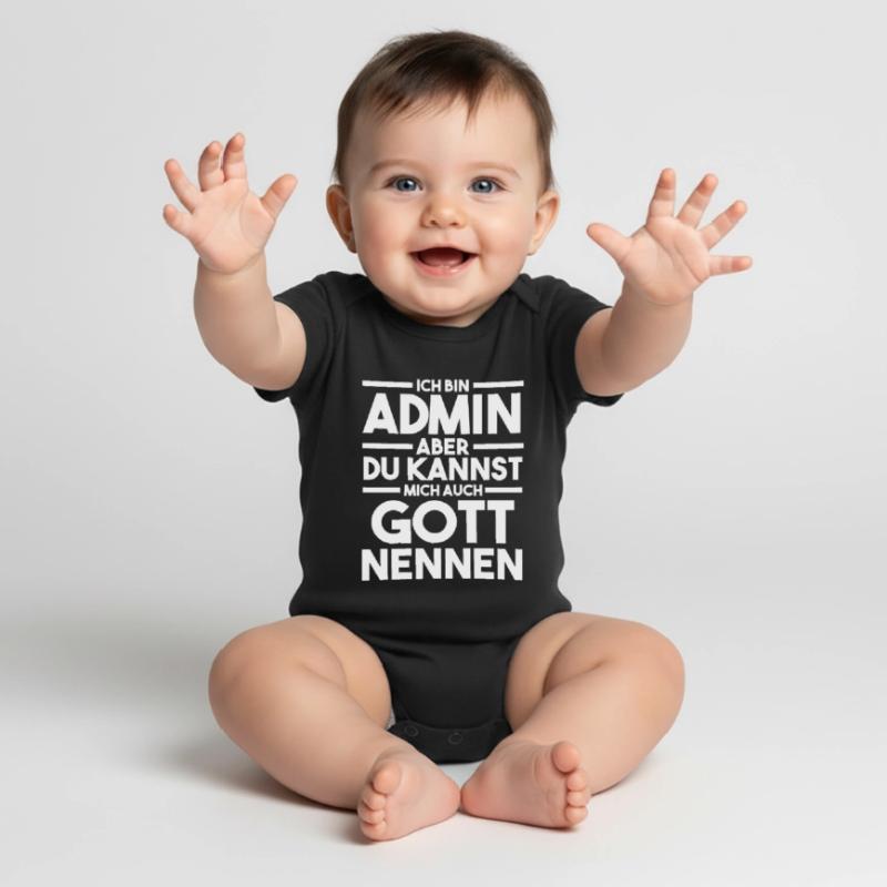 Informatiker Programmierer Admin Administrator Baby Premium Kurzarmbody