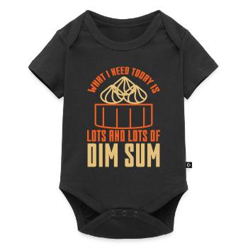 What I Need Today is Lots Of Dim Sum - Baby Premium short-sleeve bodysuit - black - Front