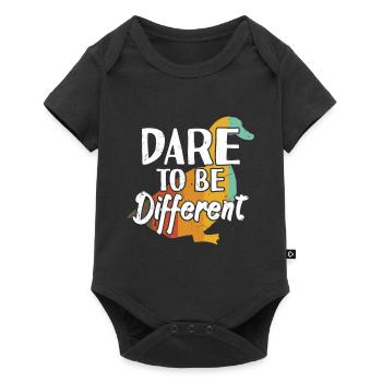 Dare To Be Different - Baby Premium short-sleeve bodysuit - black - Front