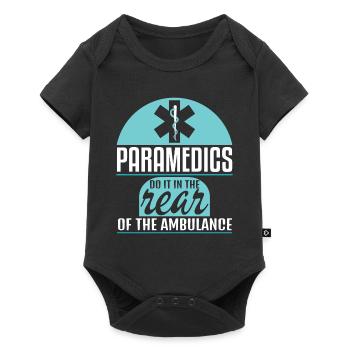 Paramedics Do it In The Rear Of The Ambulance - Baby Premium short-sleeve bodysuit - black - Front