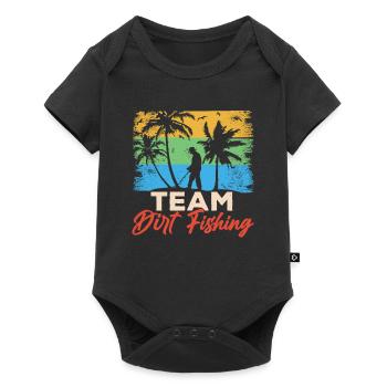 Équipe Dirt Fishing Détection de métaux Détection de métaux - Body à manches courtes Premium Bébé - noir - Devant