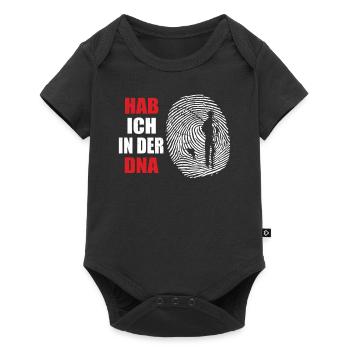 Angler Gift Idea Hobby Fishing - Baby Premium short-sleeve bodysuit - black - Front