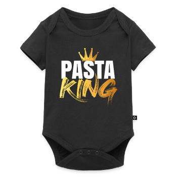 Pasta King - Baby Premium short-sleeve bodysuit - black - Front