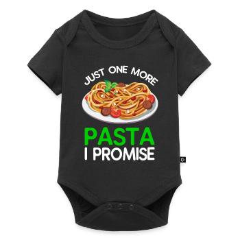 Encore une pâte, promise - Body à manches courtes Premium Bébé - noir - Devant