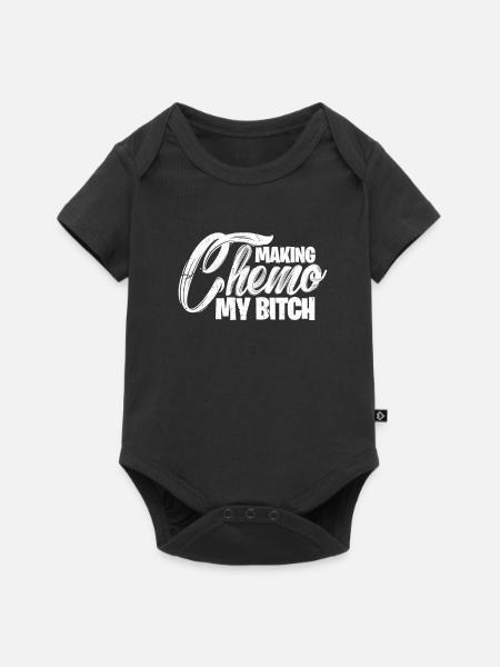 Krebs - Baby Premium Kurzarmbody - Schwarz