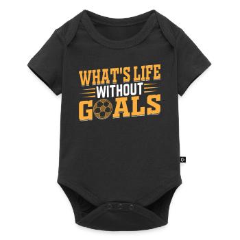 Soccer Lover Soccer Player - What's Life Without G - Baby Premium short-sleeve bodysuit - black - Front