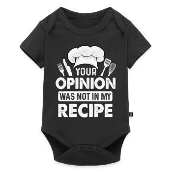 Chef Cuisinier Amateur Cuisinier Cuisinier - Body à manches courtes Premium Bébé - noir - Devant