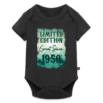 One of a kind since 1950 - Baby Premium short-sleeve bodysuit - black - Front