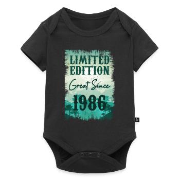 Unique En Son Genre Depuis 1986 - Body à manches courtes Premium Bébé - noir - Devant