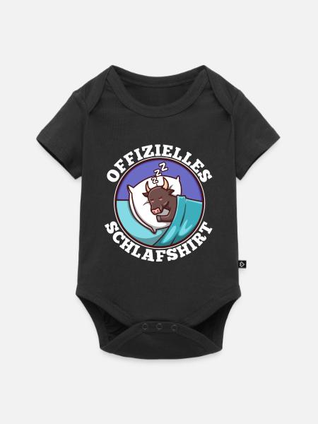 Offizielles schlafshirt Stier - Baby Premium Kurzarmbody - Schwarz