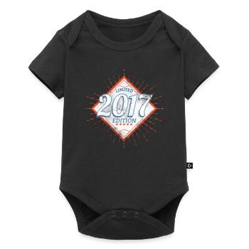 Limited Edition 2017 Vintage - Baby Premium Kurzarmbody - Schwarz - Vorne