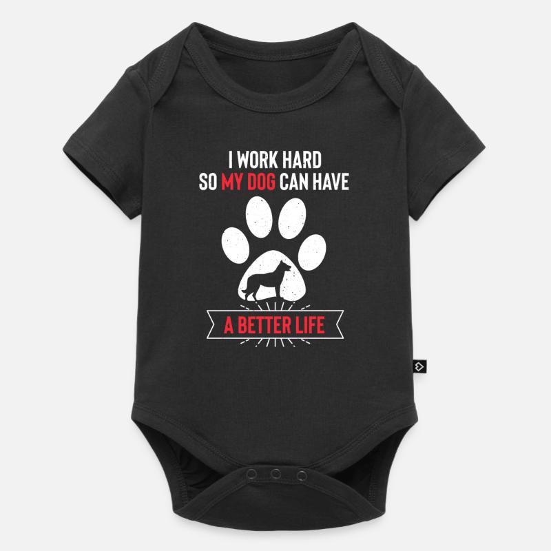 Beauceron - Body à manches courtes Premium Bébé - noir
