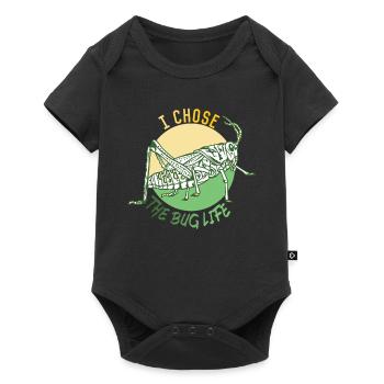 Stick Insect Bug Lover Entemology Phasmatodea - Baby Premium short-sleeve bodysuit - black - Front