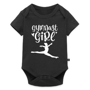 Gymnast Gymnast Girls Gymnastics Gymnastics - Baby Premium short-sleeve bodysuit - black - Front