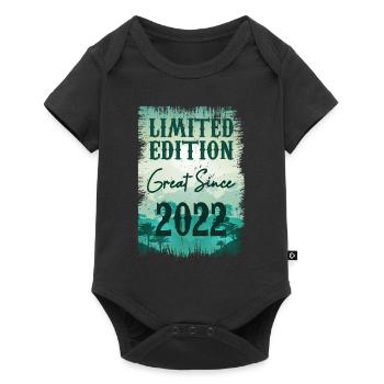 One of a kind since 2022 - Baby Premium short-sleeve bodysuit - black - Front
