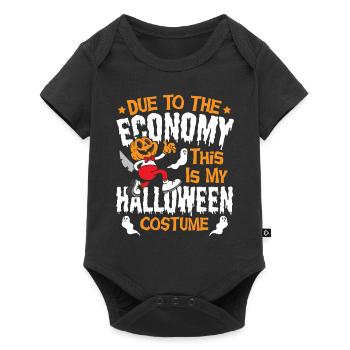 Due to the Economy This Is My Halloween Costume - Baby Premium short-sleeve bodysuit - black - Front
