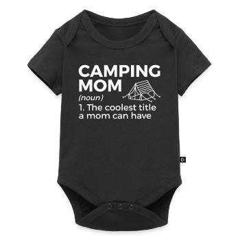 Camping Camping Camping-car - Body à manches courtes Premium Bébé - noir - Devant