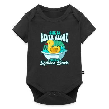 Rubber Duck Ducks Bird Hunt Duck lover Gift Idea - Baby Premium short-sleeve bodysuit - black - Front