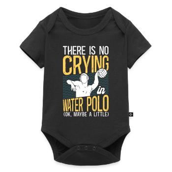 Water Polo There Is No Crying In - Baby Premium short-sleeve bodysuit - black - Front