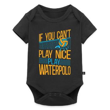 Water Polo Coach Vintage If You - Baby Premium short-sleeve bodysuit - black - Front