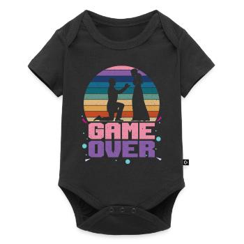Game Lost Groom Marriage Wedding Engagement - Baby Premium short-sleeve bodysuit - black - Front