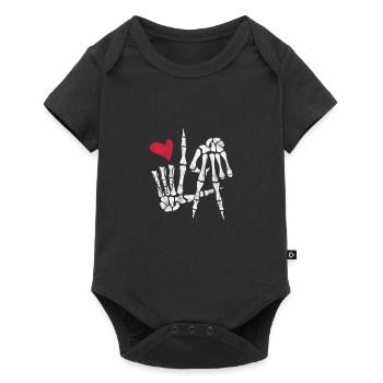 Los Angeles Californie États-Unis Amérique LA Cadeau - Body à manches courtes Premium Bébé - noir - Devant
