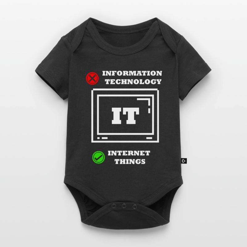 Internet-dinge Computerprogrammierer Tech Savy It Baby Premium Kurzarmbody
