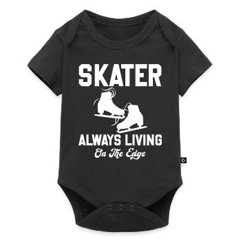 Figure Ice Skating - Skater Slogan Quote Women - Baby Premium short-sleeve bodysuit - black - Front