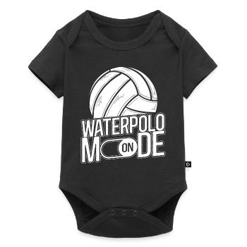 Water Polo Water Polo Mode On - Baby Premium short-sleeve bodysuit - black - Front
