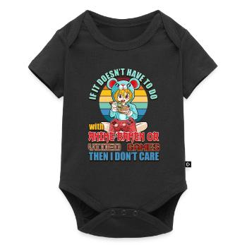 Funny Quotes About Anime, Ramen Video Games - Baby Premium short-sleeve bodysuit - black - Front