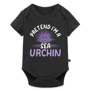 Pretend I'm A Sea Urchin - Cute Sea Urchin Lover - Baby Premium short-sleeve bodysuit - black - Front