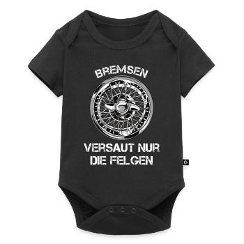 Mir reicht's ich geh Felgen putzen Auto Liebhaber - Baby Premium Kurzarmbody - Schwarz - Vorne