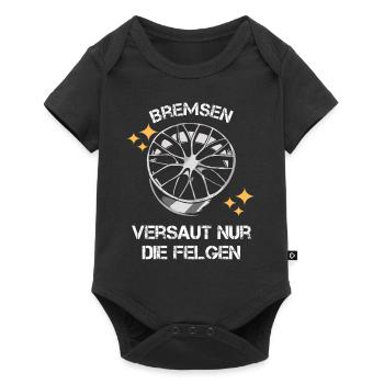 Mir reicht's ich geh Felgen putzen Auto Liebhaber - Baby Premium Kurzarmbody - Schwarz - Vorne