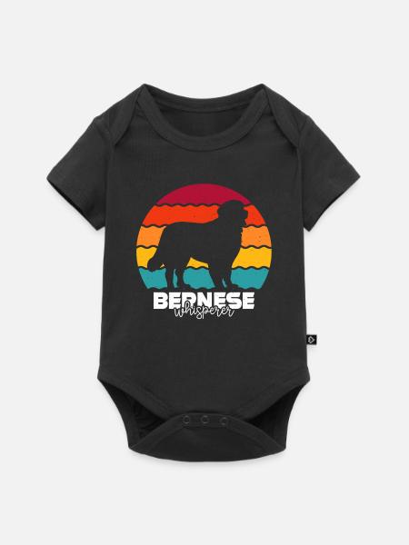 Berner Sennenhund - Baby Premium Kurzarmbody - Schwarz