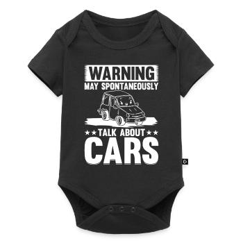Car Lover - Attention peut spontanément parler de C - Body à manches courtes Premium Bébé - noir - Devant