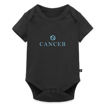 Zodiac sign Cancer constellation - Baby Premium short-sleeve bodysuit - black - Front
