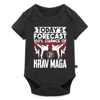 Krav Maga Apparel Israélien Self - Body à manches courtes Premium Bébé - noir - Devant