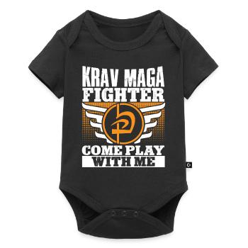 Krav Maga Apparel Israélien Self - Body à manches courtes Premium Bébé - noir - Devant
