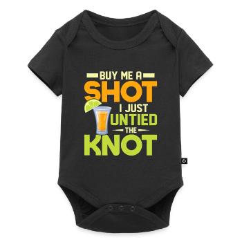 Buy Me A Shot I Just Untied The Knot Divorcee Ex- - Baby Premium short-sleeve bodysuit - black - Front