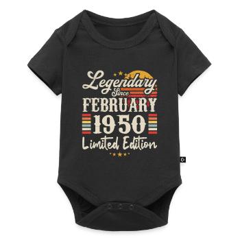 Legendary Since February 1950 | Limited Edition - Body à manches courtes Premium Bébé - noir - Devant