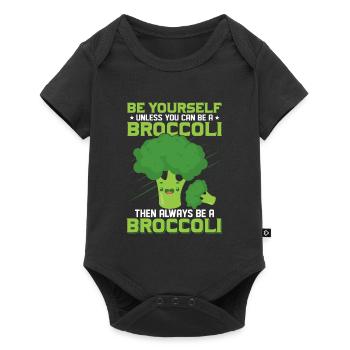 Soyez toujours vous-même sauf si vous pouvez être un brocoli V - Body à manches courtes Premium Bébé - noir - Devant