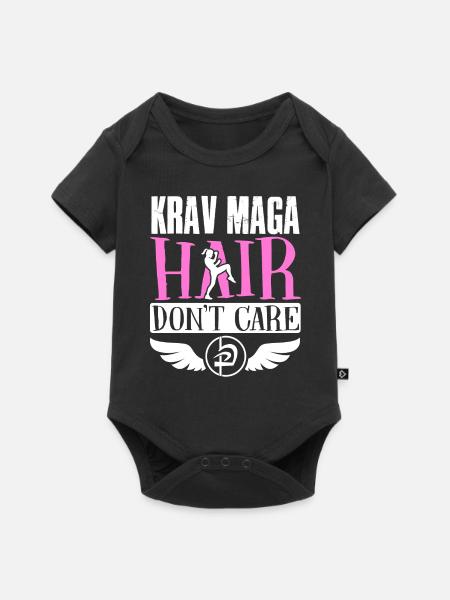 Krav Maga Apparel Israeli Self - Baby Premium Kurzarmbody - Schwarz