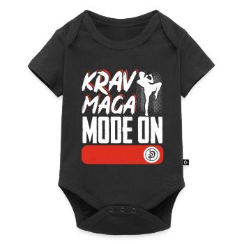 Krav Maga Apparel Israeli Self - Baby Premium short-sleeve bodysuit - black - Front