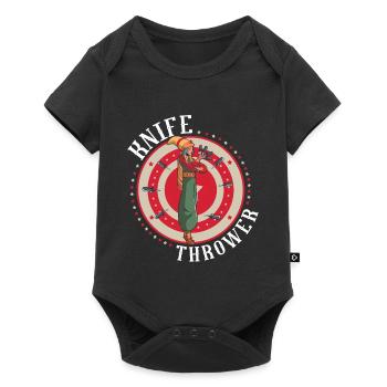 Circus Party Accessories - Carnival Staff - Baby Premium short-sleeve bodysuit - black - Front