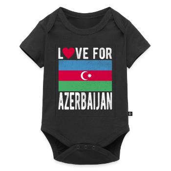 Azerbaijan Souvenir - Baby Premium short-sleeve bodysuit - black - Front