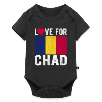 Chad Souvenir - Baby Premium short-sleeve bodysuit - black - Front