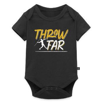 Lancer large Lancer Lancer de javelot Lancer de javelot Lancer de javelot - Body à manches courtes Premium Bébé - noir - Devant