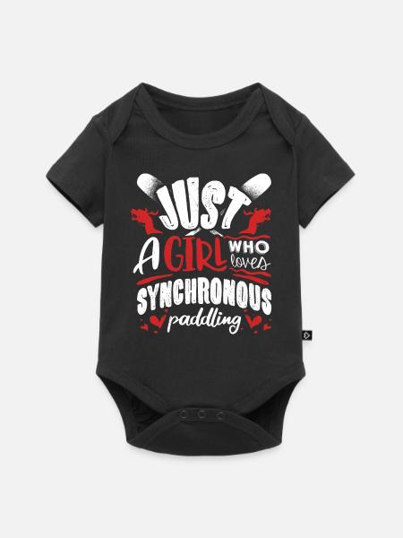 Drachenbootrennen, Schlaganfalldrachenboote - Baby Premium Kurzarmbody - Schwarz